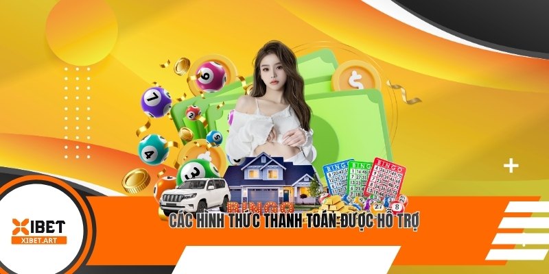 Các hình thức thanh toán được hỗ trợ