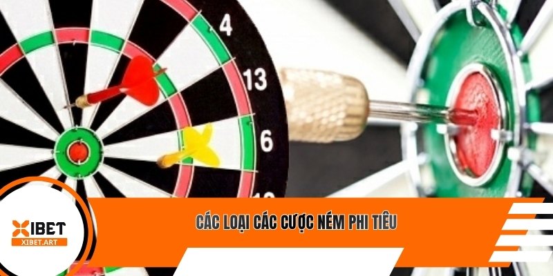 Các loại các cược ném phi tiêu