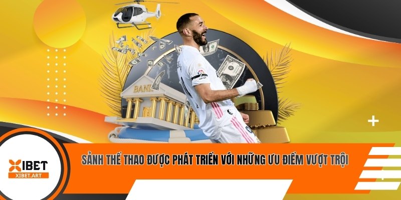 Sảnh thể thao được phát triển với những ưu điểm vượt trội