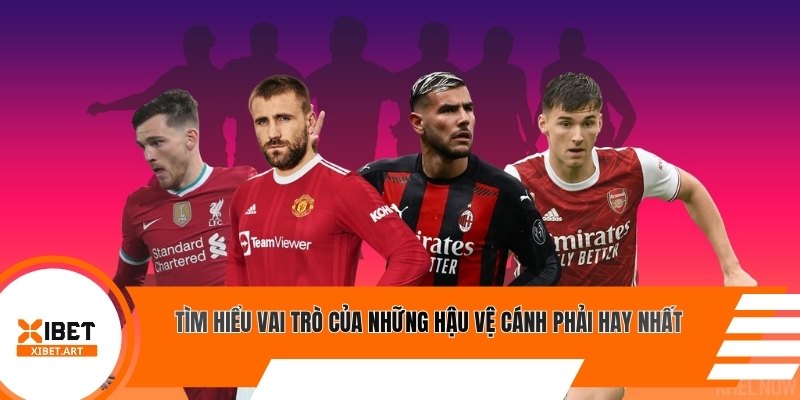 Tìm hiểu vai trò của những hậu vệ cánh phải hay nhất